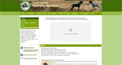 Desktop Screenshot of ceskyfousekvereniging.nl
